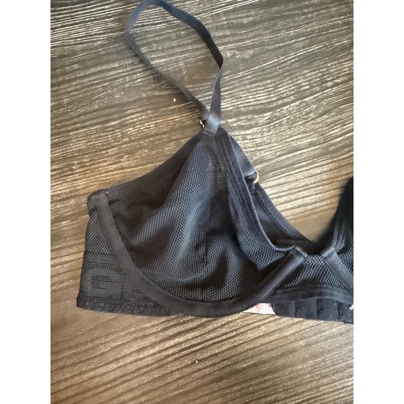 SAVAGE X FENTY Mesh Black Adjustable Bra - Picture 5 of 5